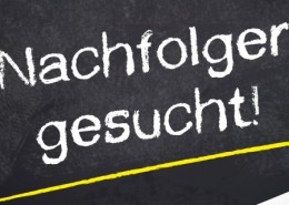 Kreidetafel mit Nachfolger gesucht